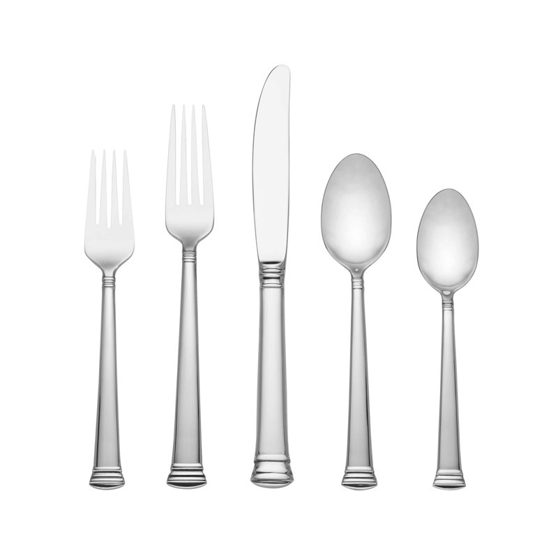 Lenox Eternal Stainless Steel Flatware Set & Reviews Wayfair